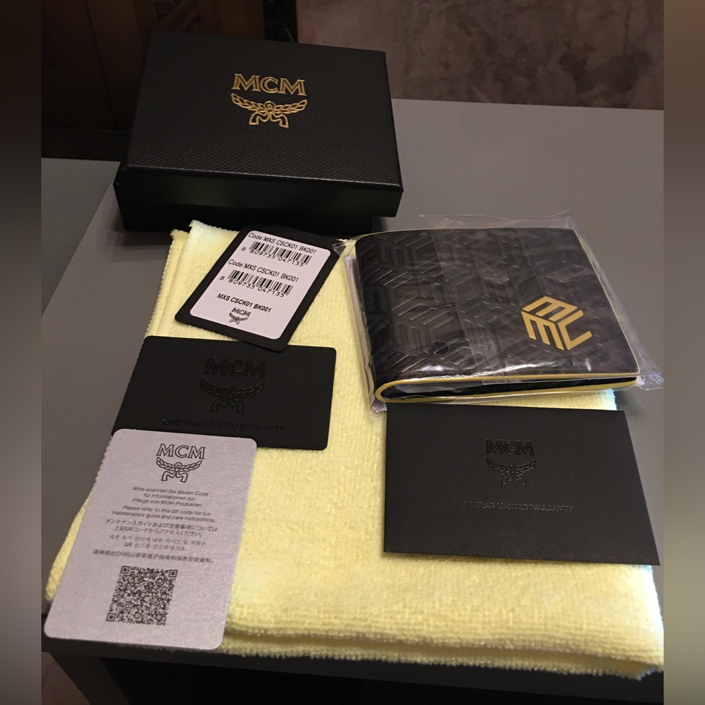 100 Authentic New Mcm Wallet